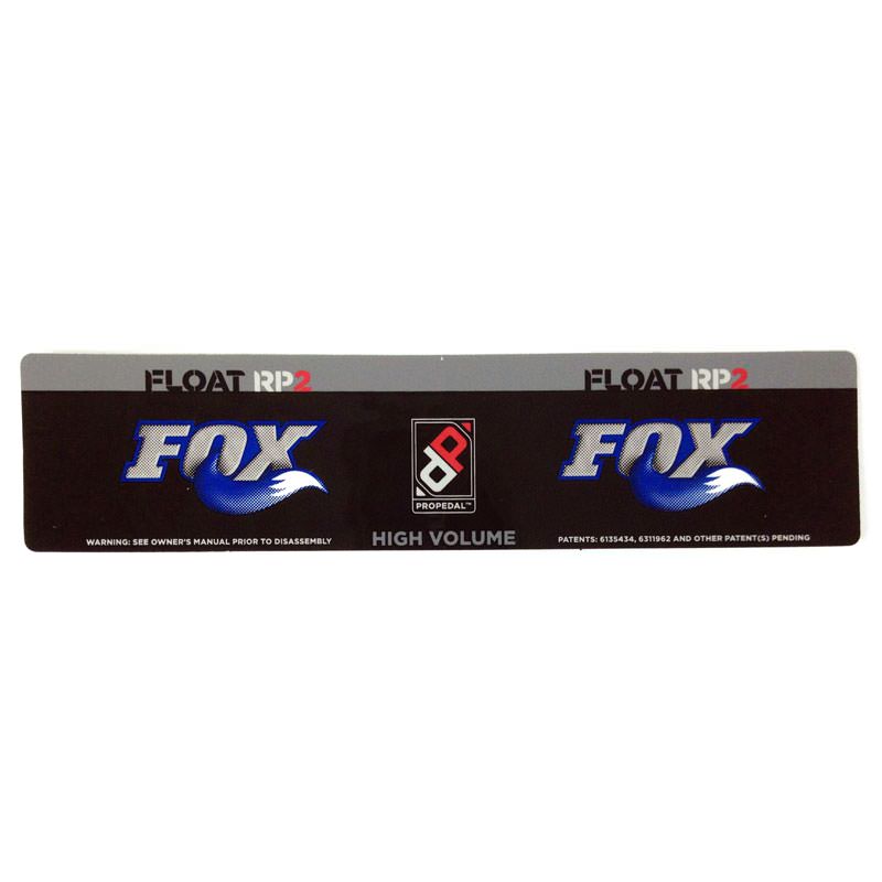 fox shocks sticker